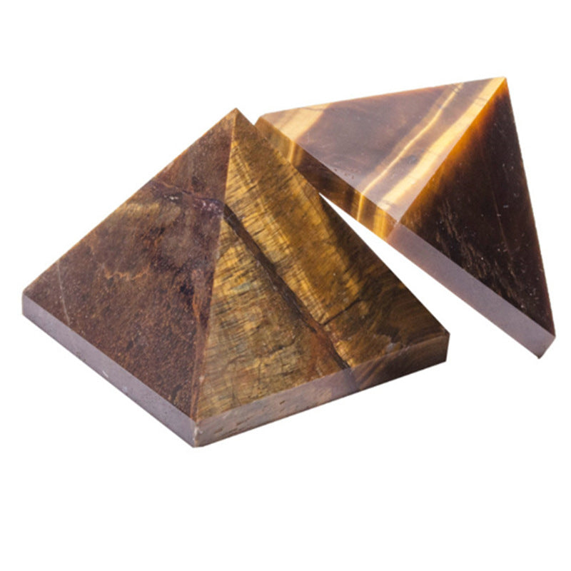 Natural Tiger eye Pyramid