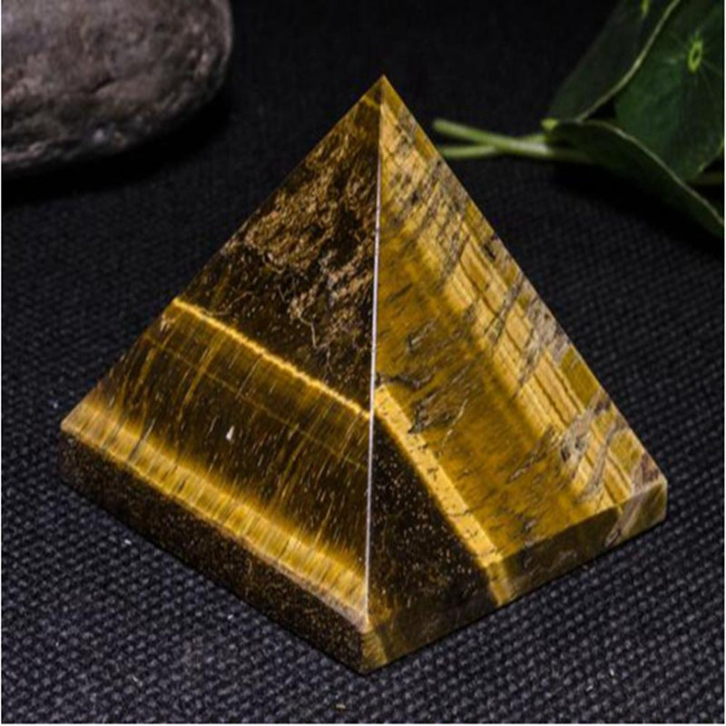 Natural Tiger eye Pyramid