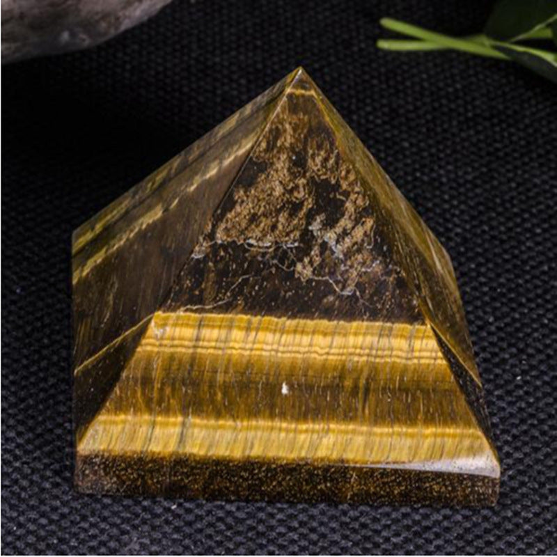 Natural Tiger eye Pyramid