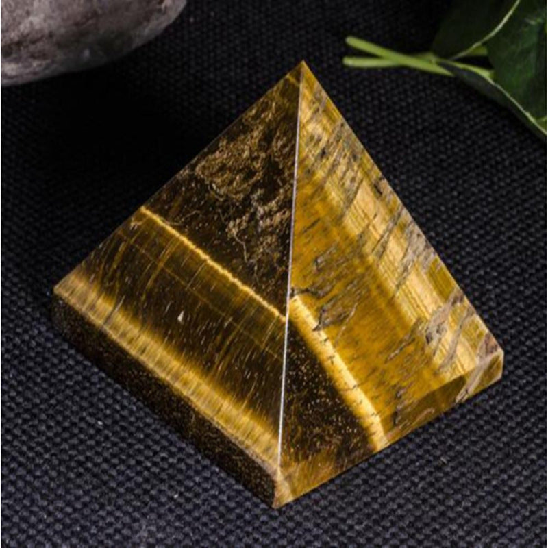 Natural Tiger eye Pyramid