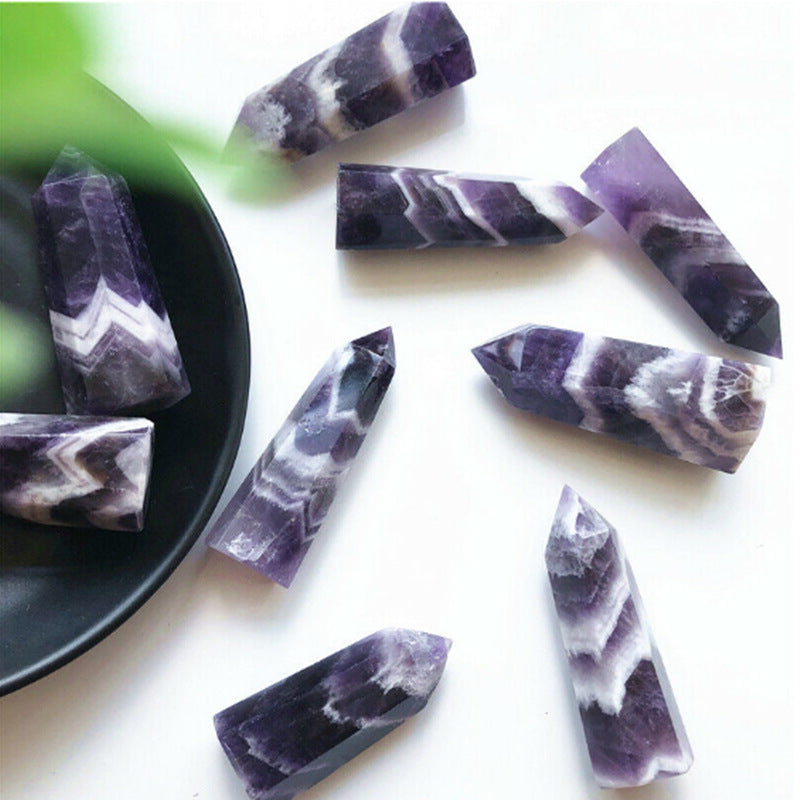 Natural Dream Amethyst Crystal Column