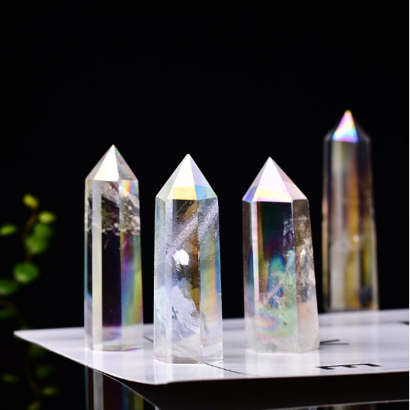 Aura Clear Quartz Tower