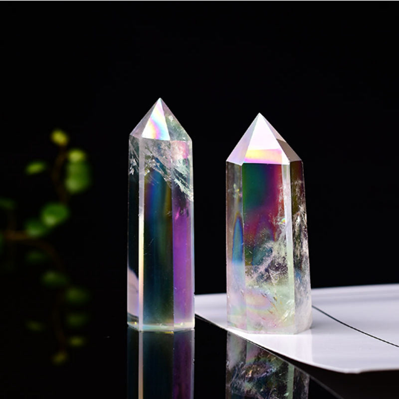 Aura Clear Quartz Tower