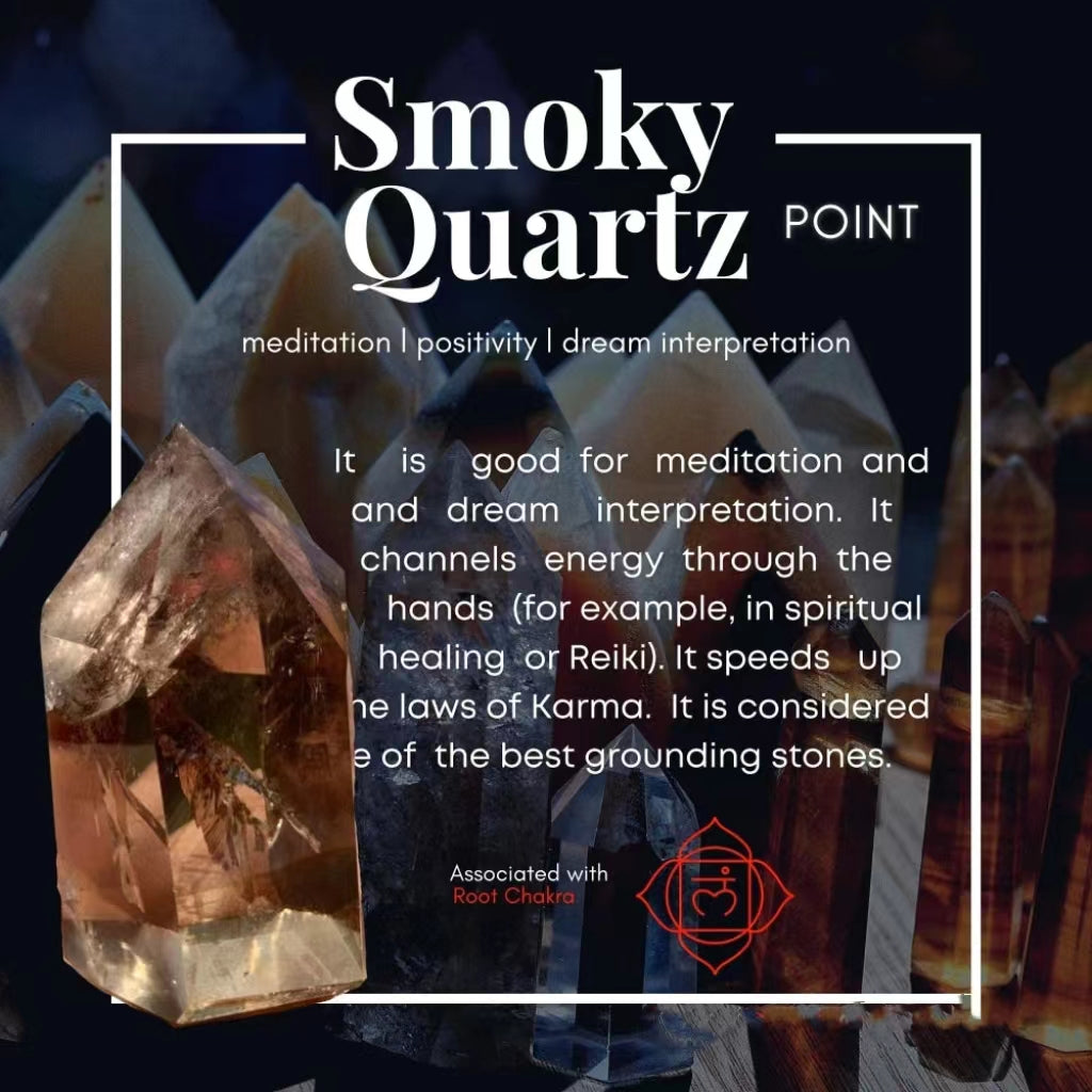 Smoky Quartz Point