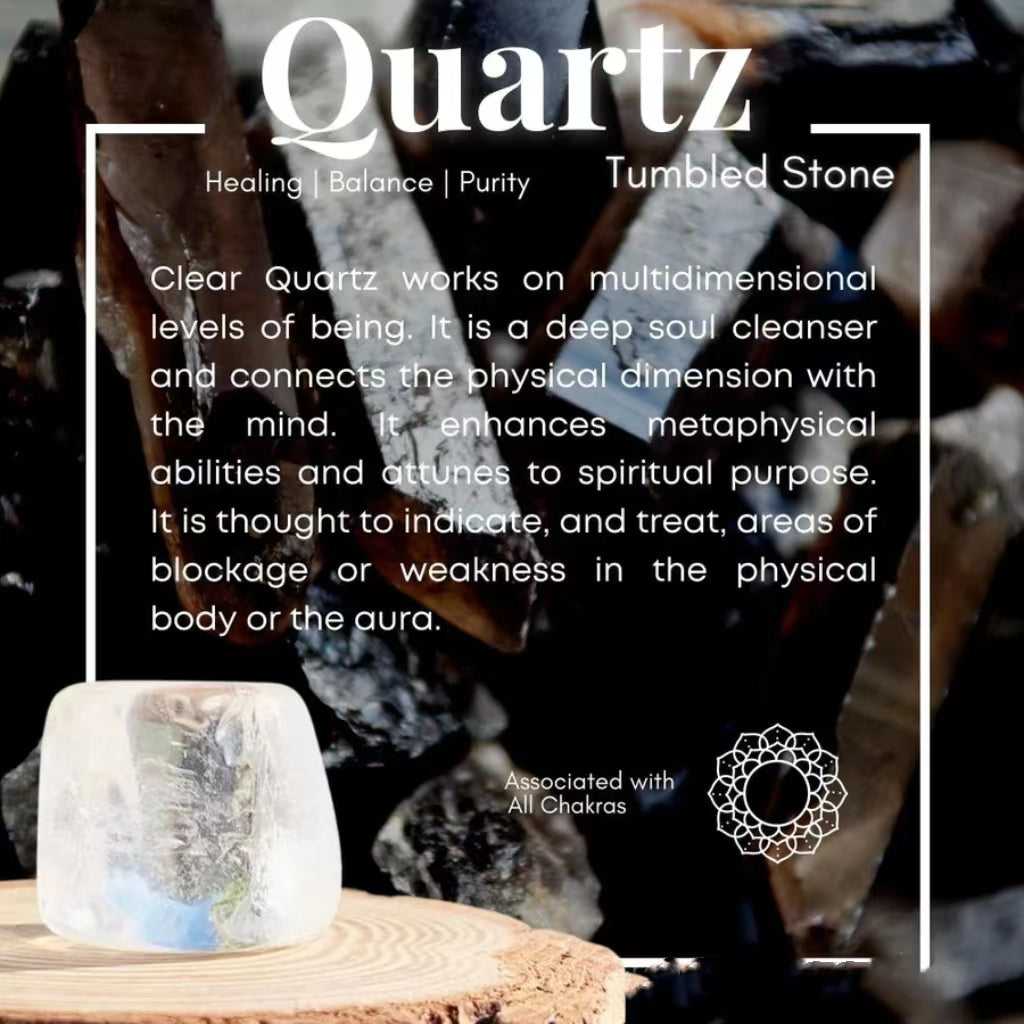 Quartz Tumbled Cube