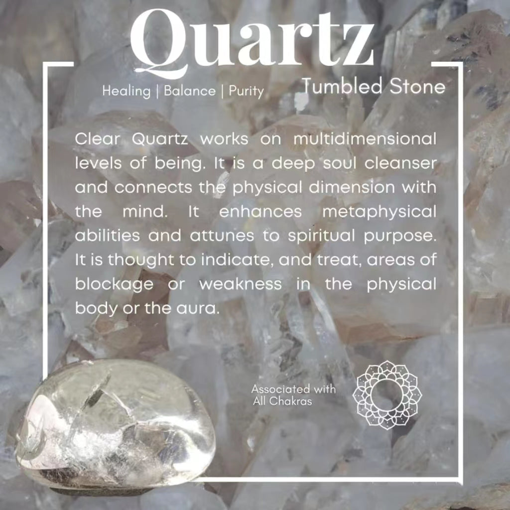 Quartz Tumbled Stone