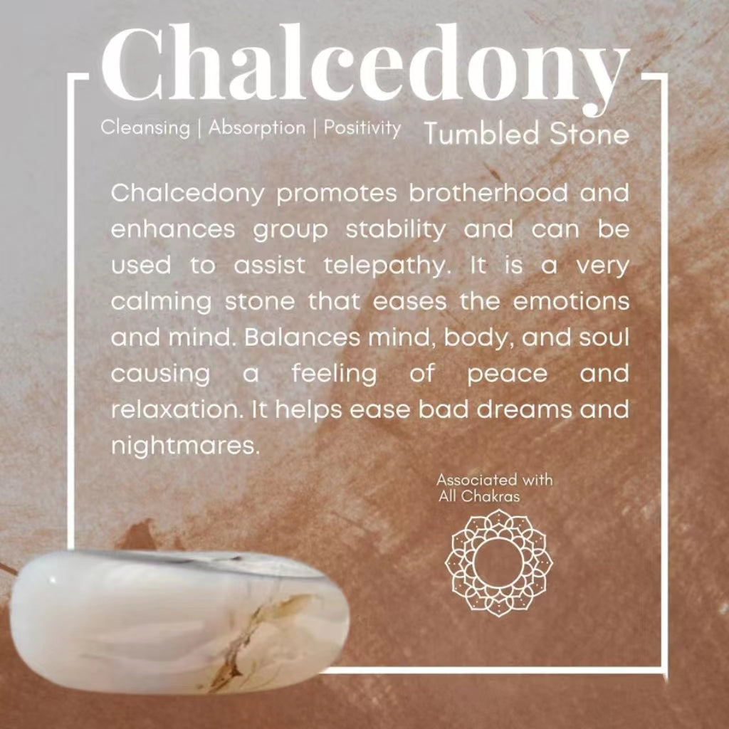 Chalcedony Tumbled Stone