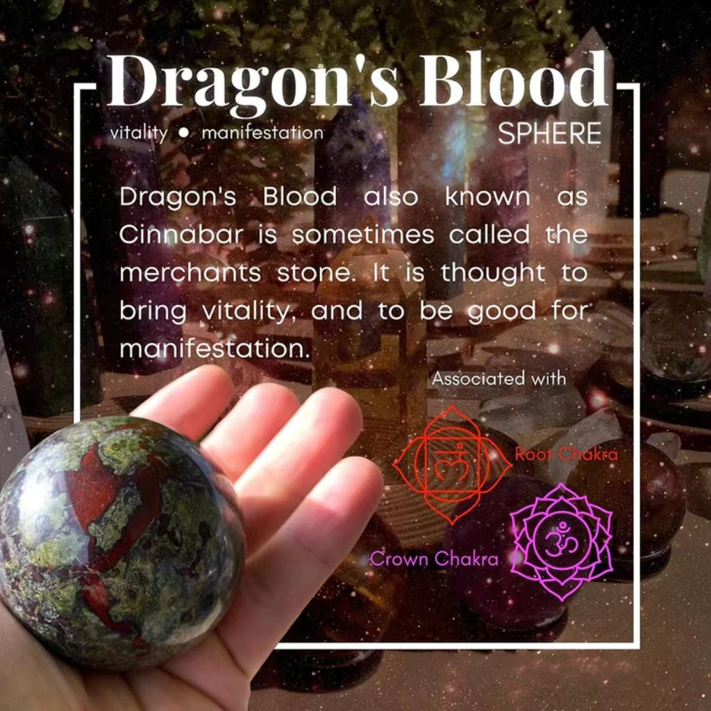 Dragon's Blood Jasper Mini-Sphere