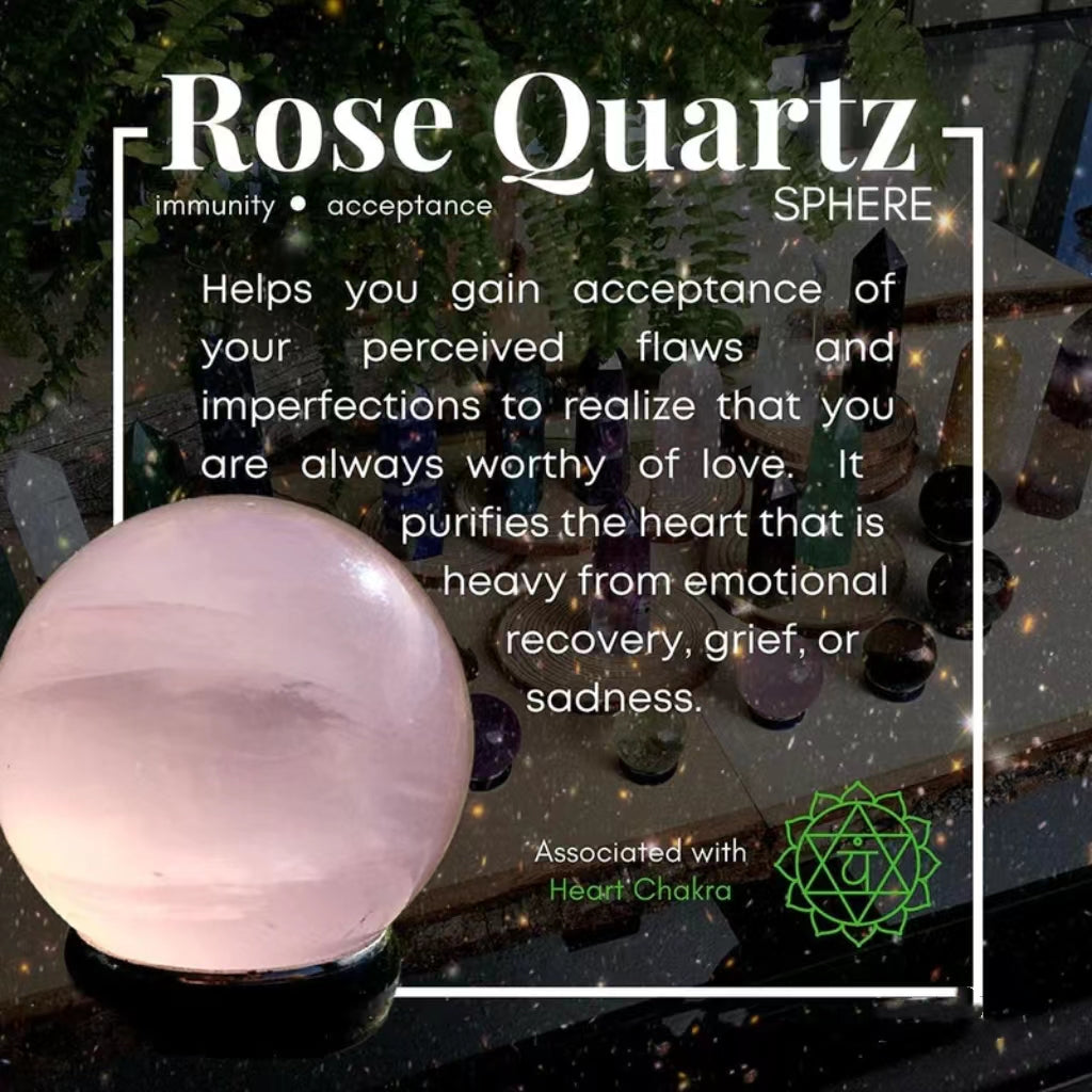 Rose Quartz Sphere