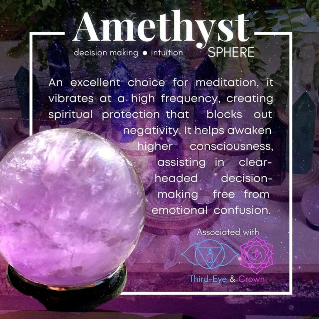 Amethyst Mini-Sphere