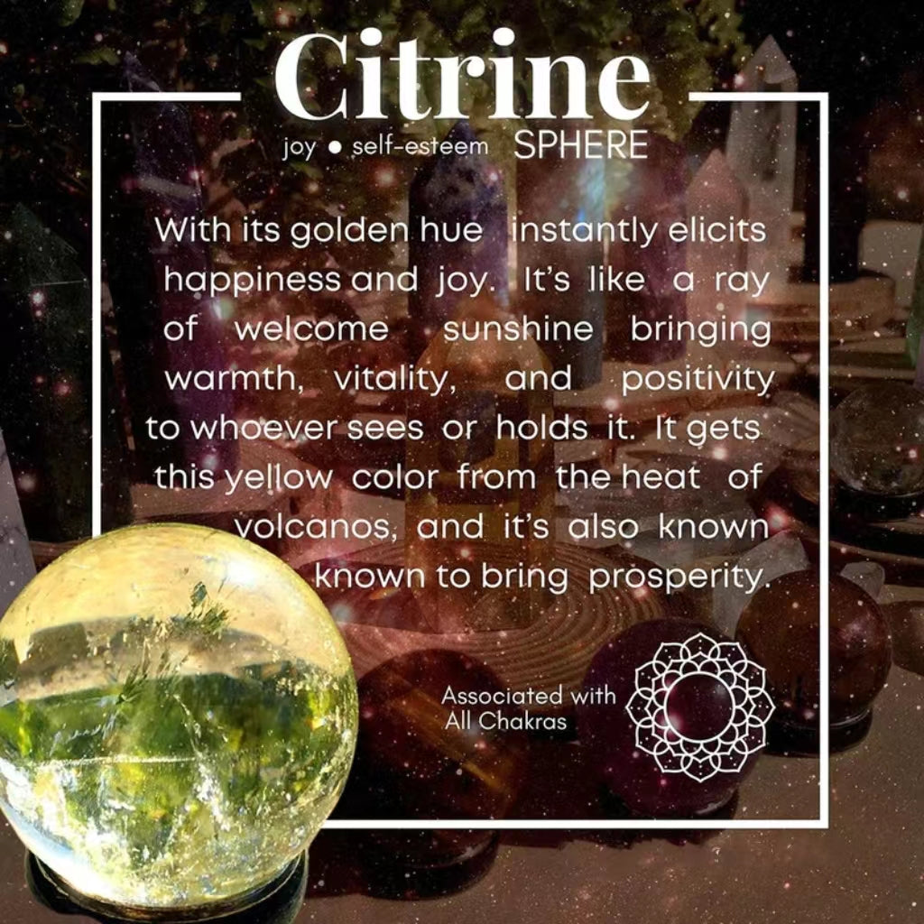 Citrine Mini-Sphere