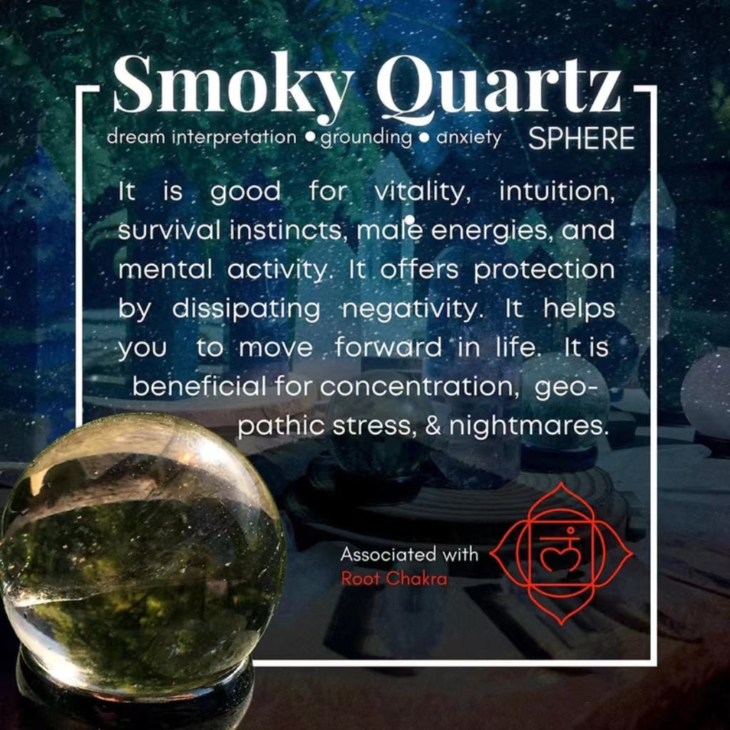 Smoky Quartz Mini-Sphere