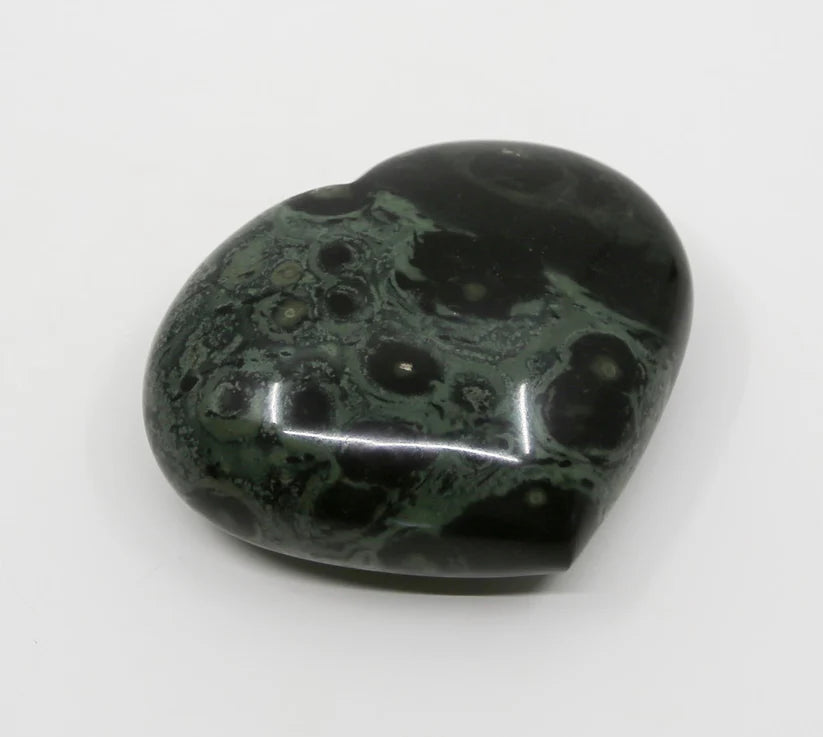 Kambaba jasper heart