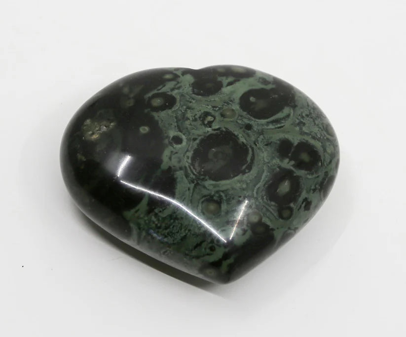 Kambaba jasper heart