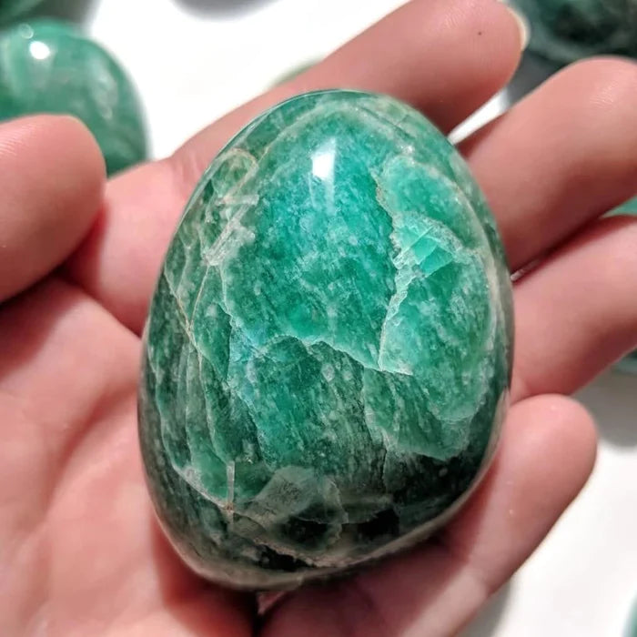 60% Off Amazonite Palmstone 1-Day-Only