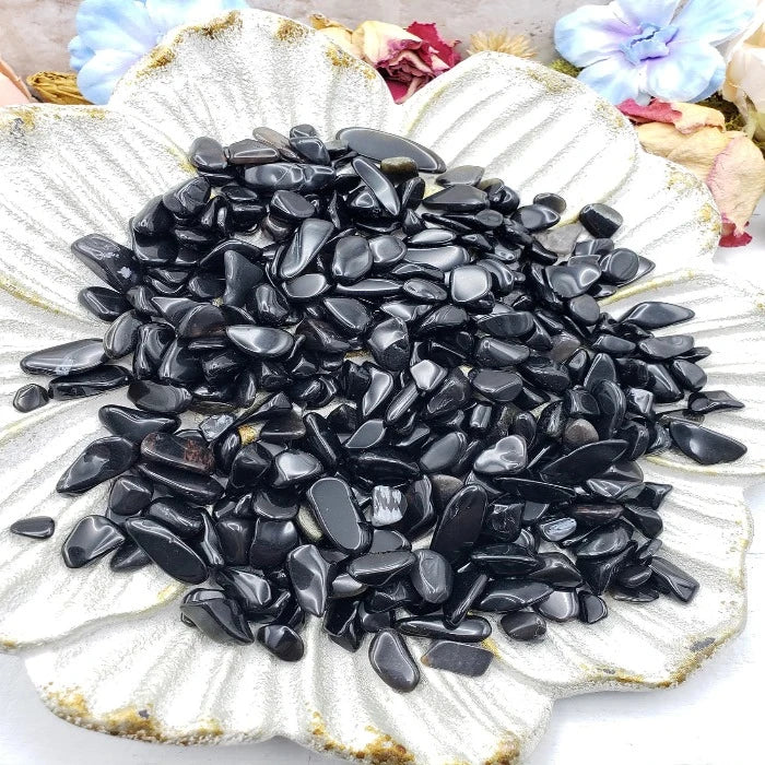 Black Obsidian Chips