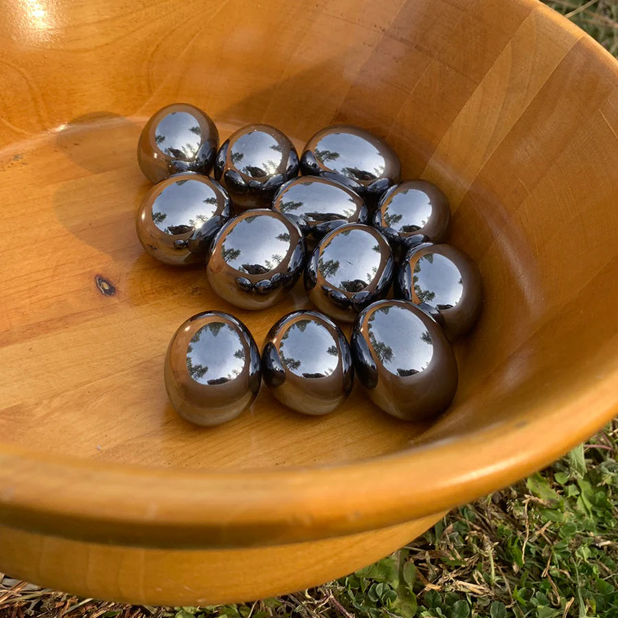 Hematite Tumbled Ellipse