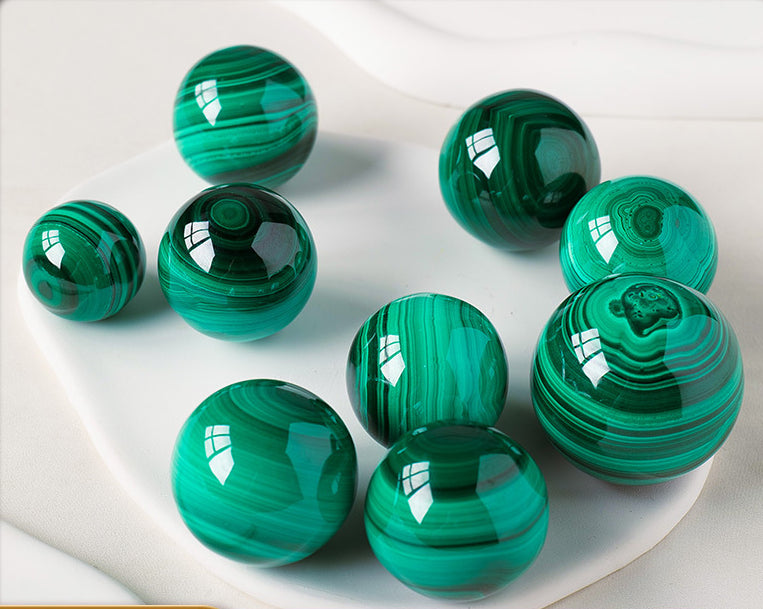 malachite  mini-sphere