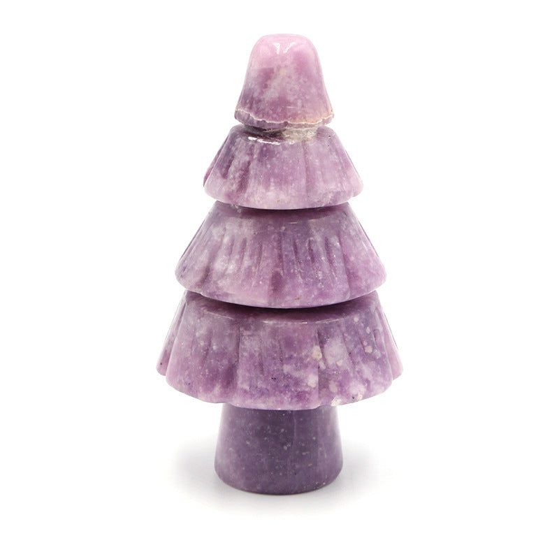 Natural stone handicrafts Christmas tree