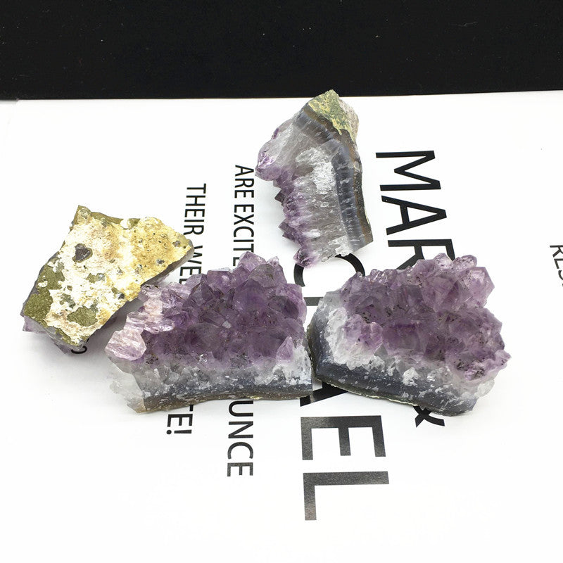 Natural Amethyst Cluster  Incense Holder