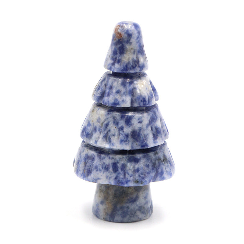 Natural stone handicrafts Christmas tree