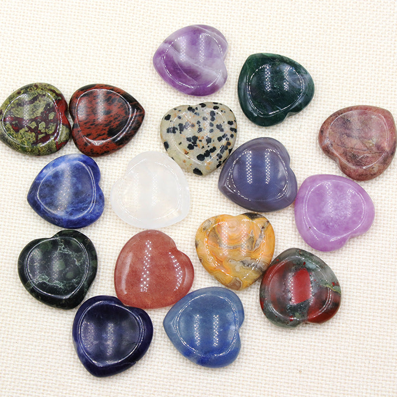 worry stone heart 1 inch