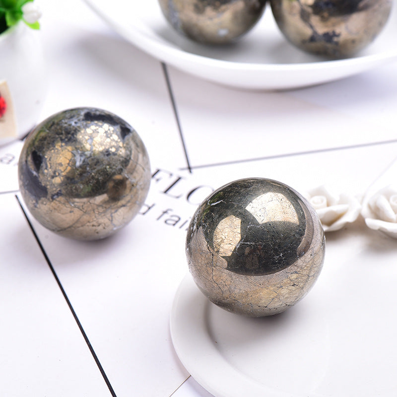 Pyrite sphere