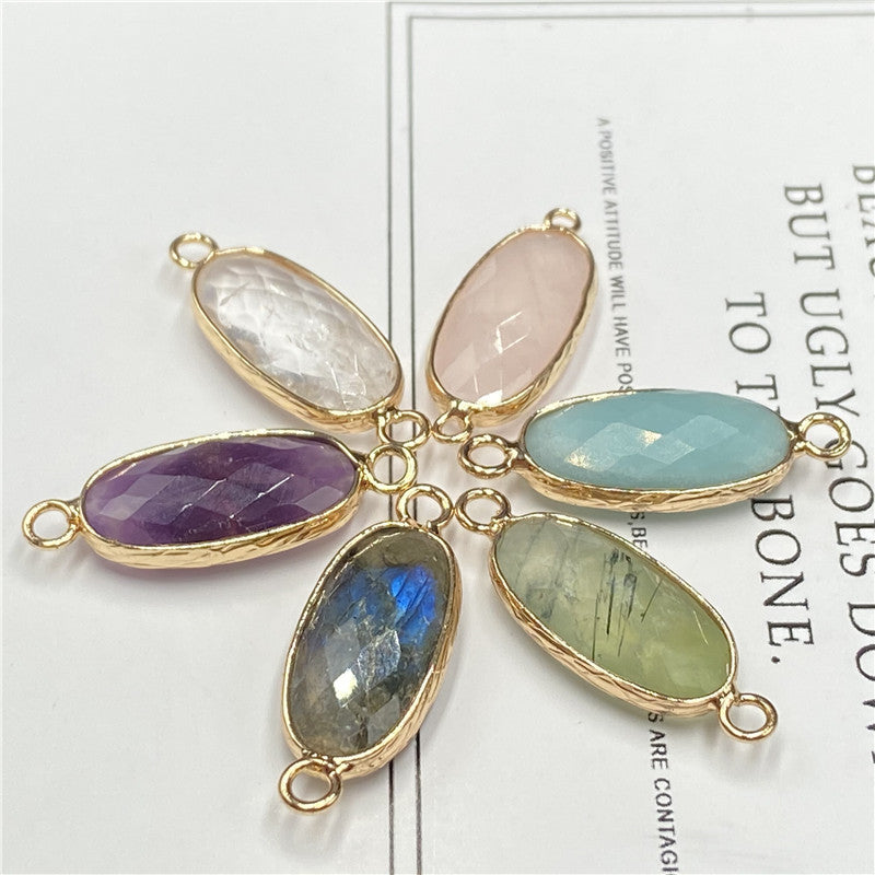 pendant gemstone DIY jewelry accessories necklace