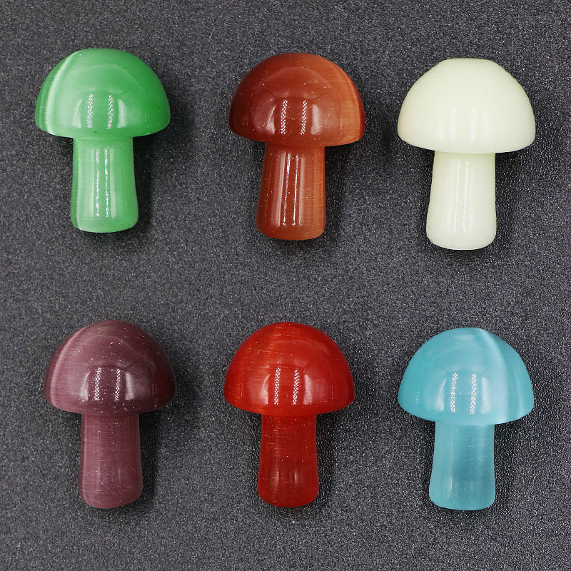 Crystal  mushroom  stone