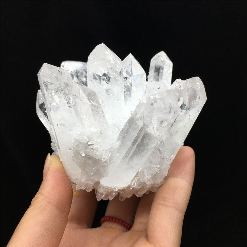 Natural Clear Quartz Cluster Specimen