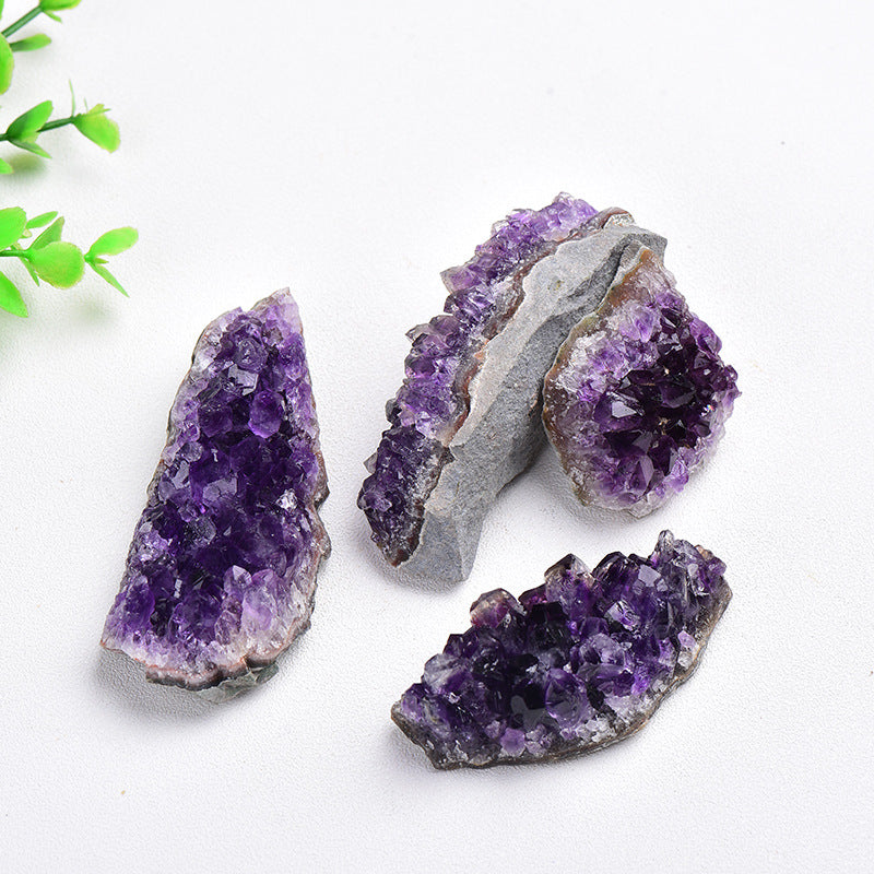 Natural Amethyst Clusters Amethyst Mineral Specimen  Ornaments