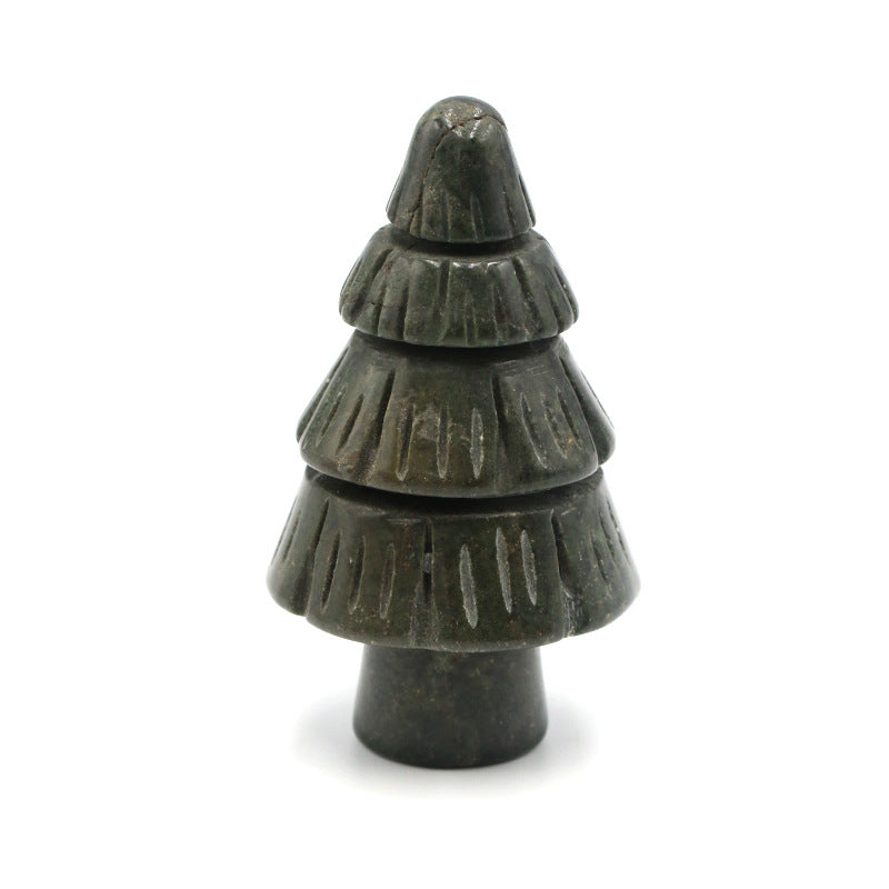 Natural stone handicrafts Christmas tree