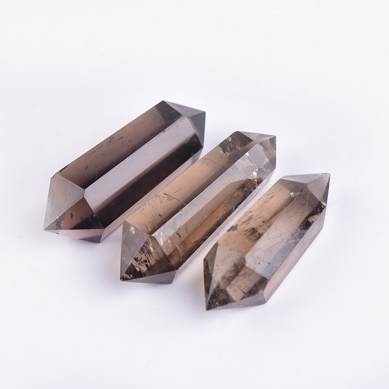 Natural Smoky Quartz Double Point