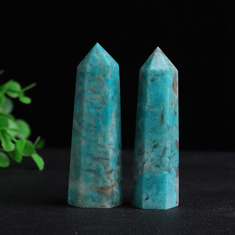 Natural Amazonite Tower