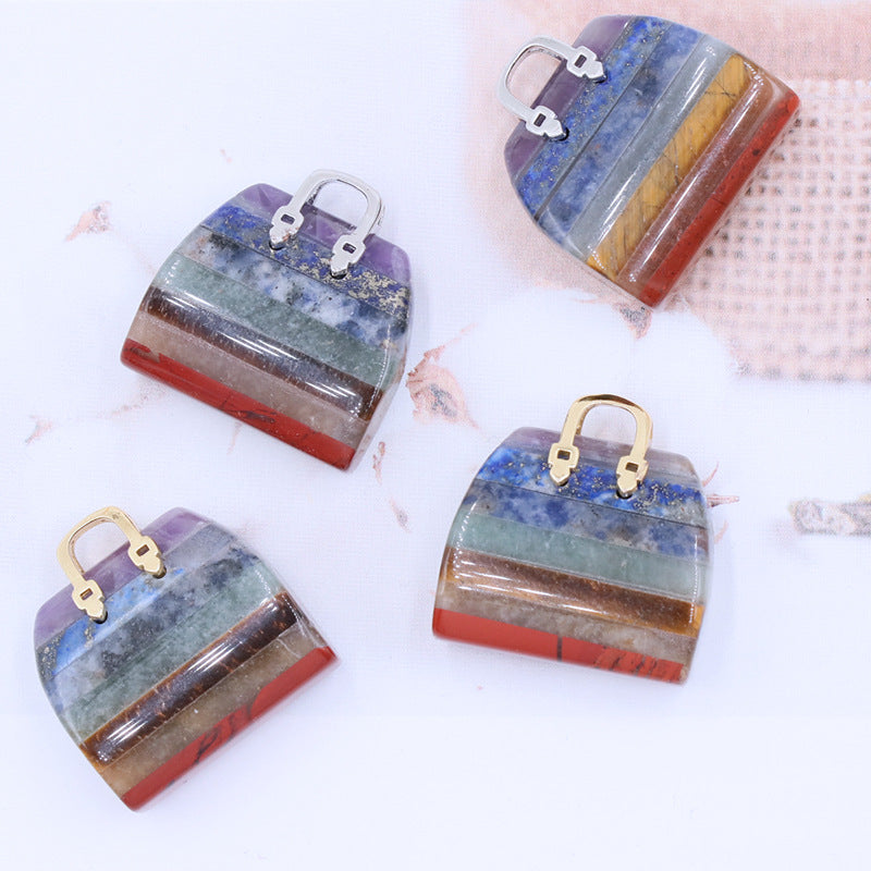 natural crystal cute bag