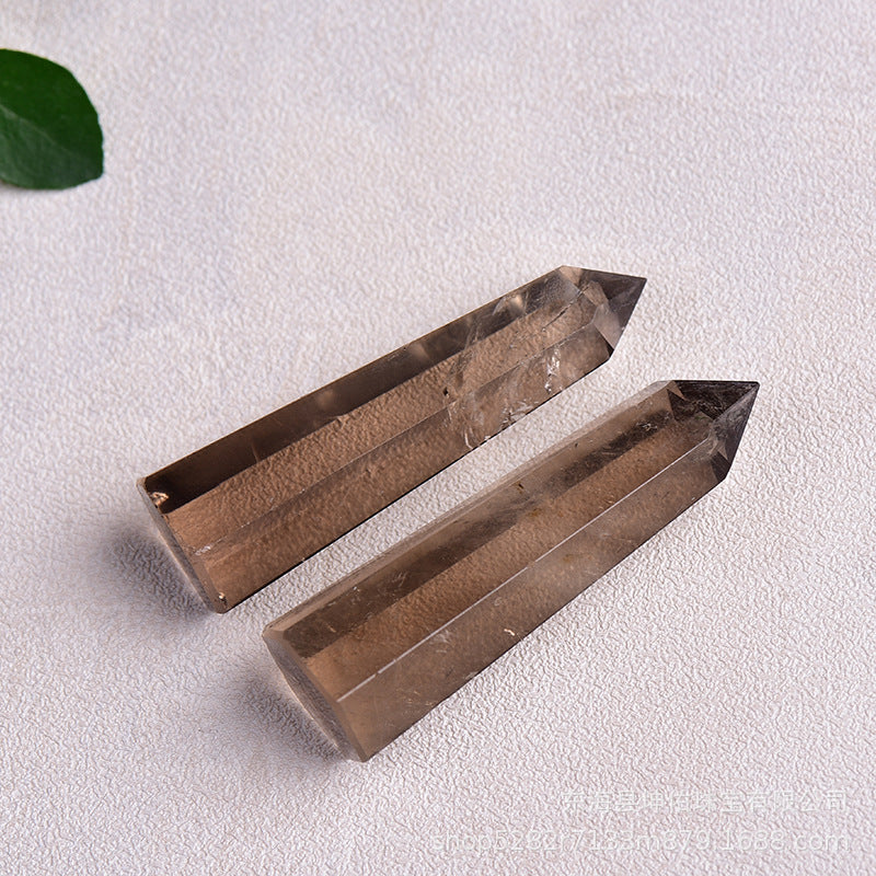 Natural Smoky Quartz Tower