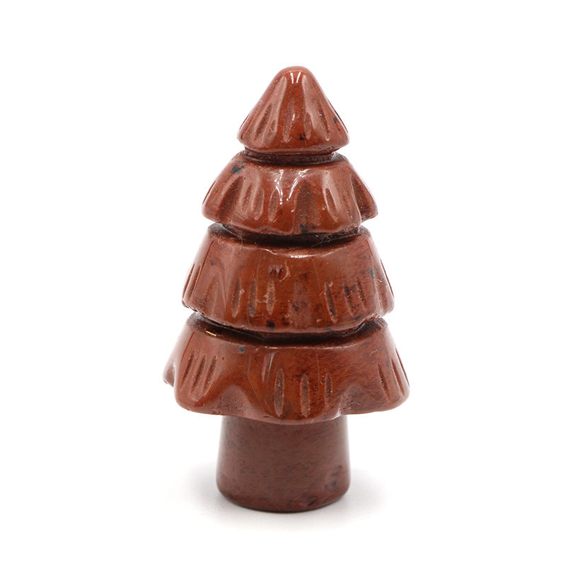 Natural stone handicrafts Christmas tree