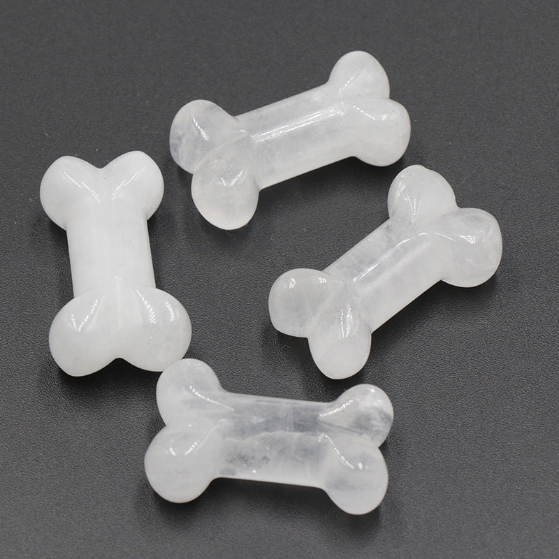 Natural crystal  mini bone