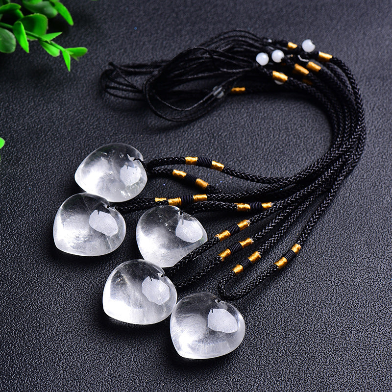 Natural Clear Quartz Necklace