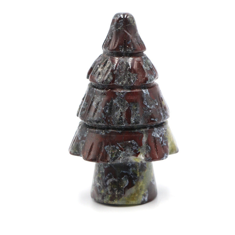 Natural stone handicrafts Christmas tree