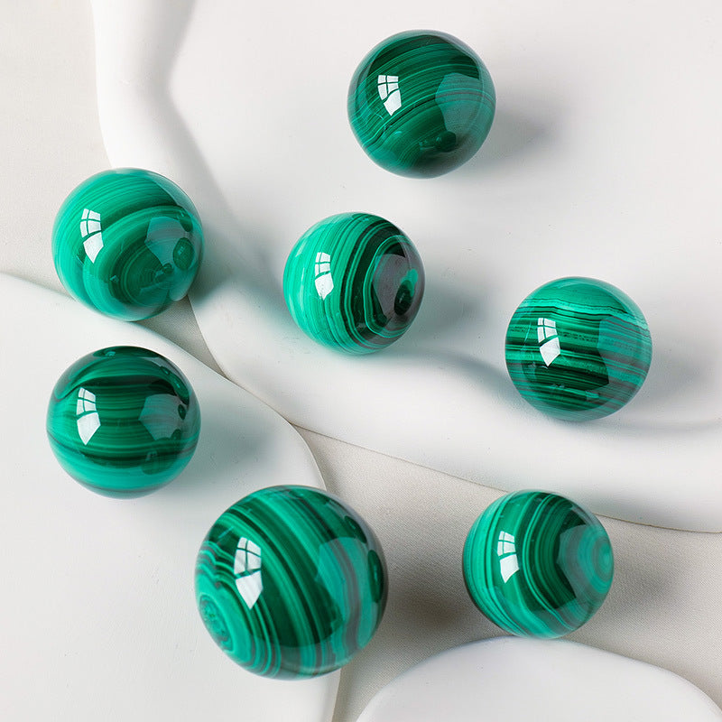 malachite  mini-sphere