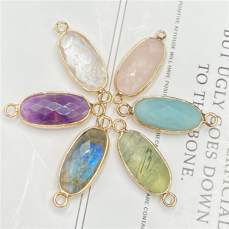 pendant gemstone DIY jewelry accessories necklace