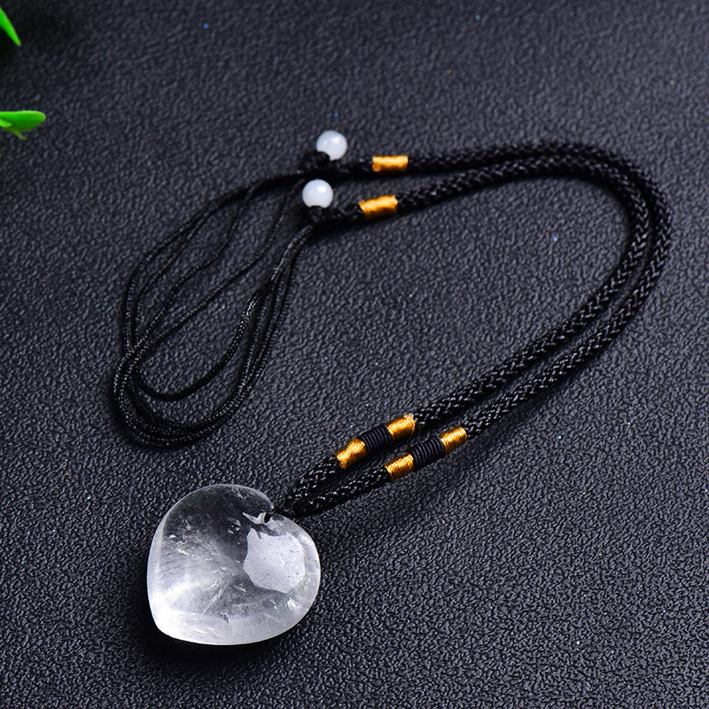 Natural Clear Quartz Necklace