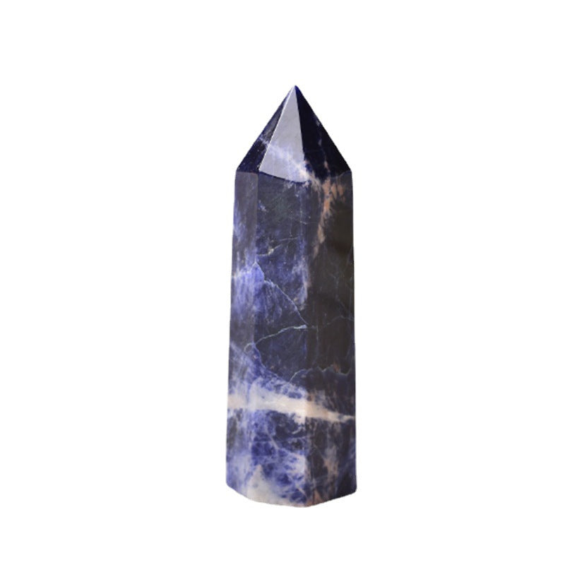 Natural Blue Sodalite Tower