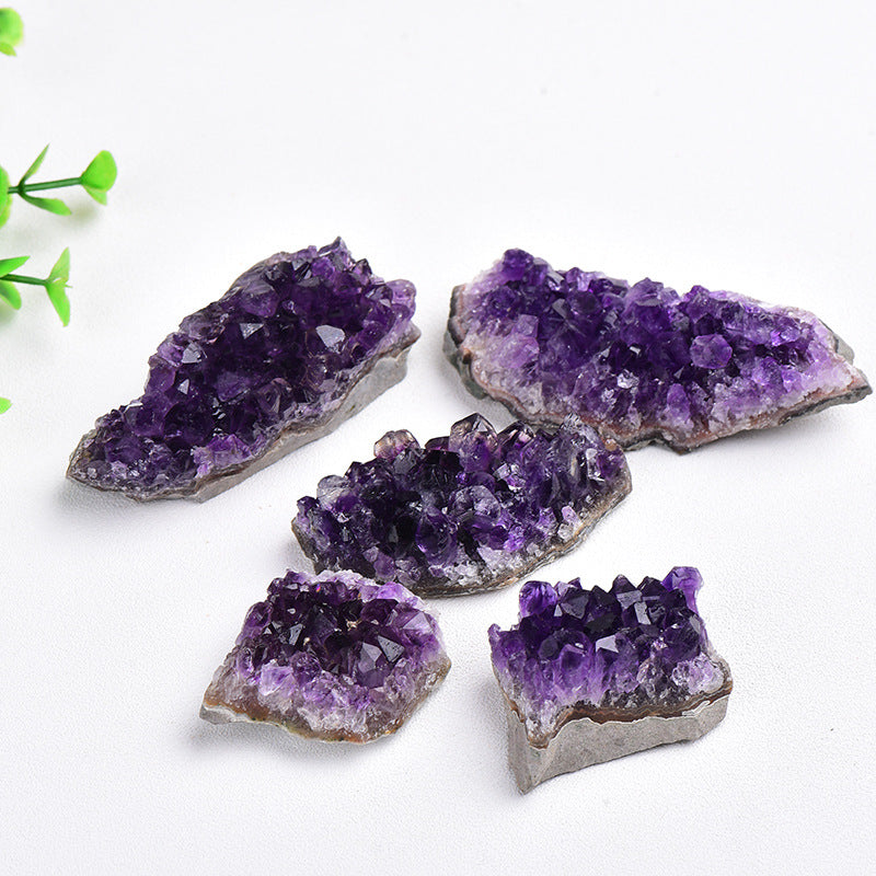 Natural Amethyst Clusters Amethyst Mineral Specimen  Ornaments