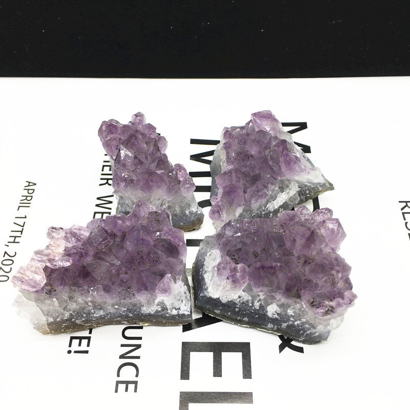 Natural Amethyst Cluster  Incense Holder