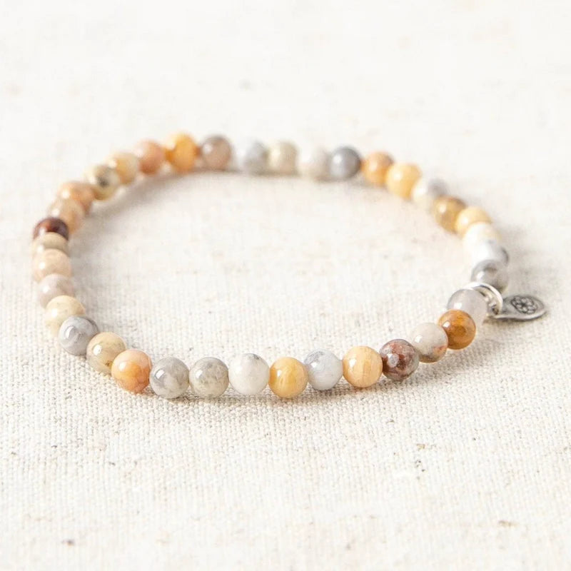 Crazy Lace Agate Bracelet