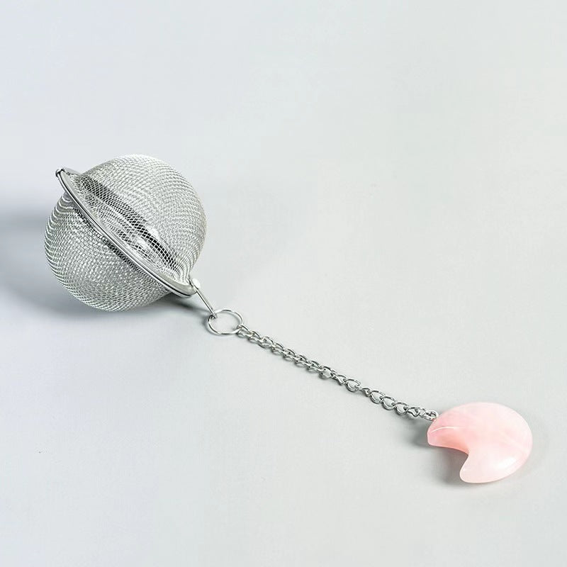 Crystal tea strainer