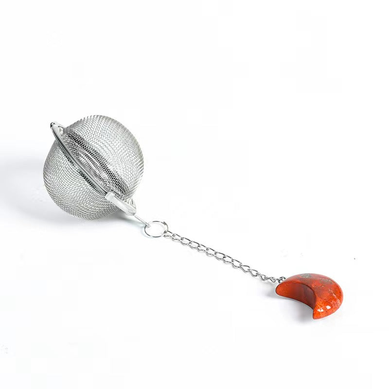 Crystal tea strainer