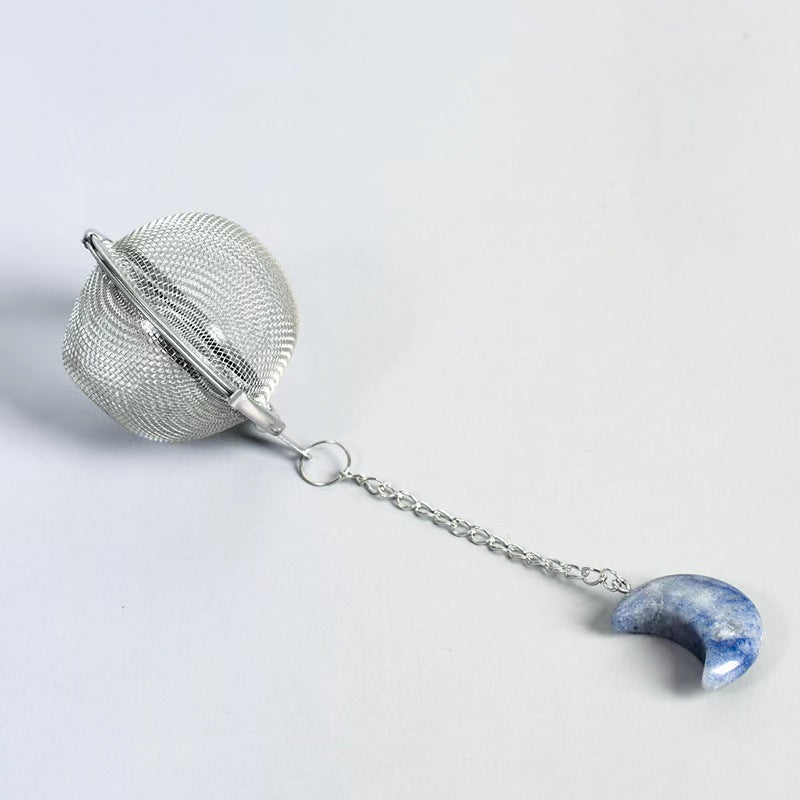 Crystal tea strainer